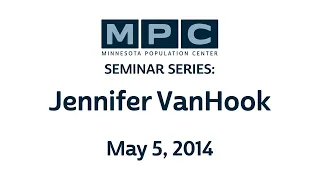 MPC Seminar Series: Jennifer VanHook | May 5, 2014