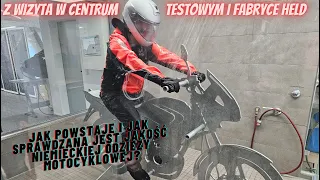 W fabryce, centrum testowym i logistycznym marki Held. Wiemy jak powstaje topowa odzież motocyklowa!