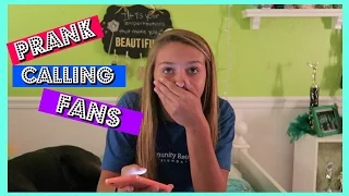 😂PRANK CALLING FANS😂 | 📱FAIL LOL?📱 | Emma Marie's World