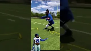 Zeke Elliott looking terrible in NFL workouts