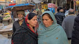 🇵🇰 RAWALPINDI PAKISTAN, WALKING TOUR OF RAJA BAZAAR, BUSY MARKET IN RAWALPINDI, CITY WALK, 4K60FPS