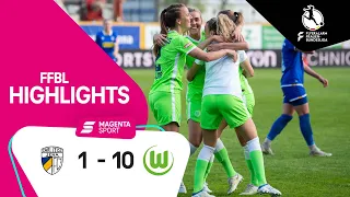 FC Carl Zeiss Jena - VfL Wolfsburg | Highlights FLYERALARM Frauen-Bundesliga 21/22