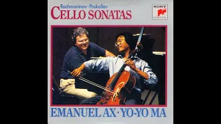 Yo Yo Ma CD34   Rachmaninov & Prokofiev Cello Sonatas