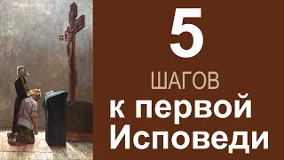 5 шагов к первой исповеди. Как подготовиться к первой исповеди