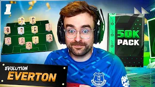 THE BEGINNING!!! FC24 RTG Evolution Everton! Episode 1