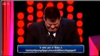 ITV1 The Chase - Bradley tries to pronounce Llanfair...