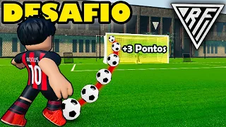 CRIEI DESAFIOS NO REAL FUTBOL 24 ROBLOX