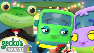 Gecko And Baby Truck Plan the Best Valentines | Gecko's Garage 3D | Learning Videos for Kids 🛻🐸🛠️