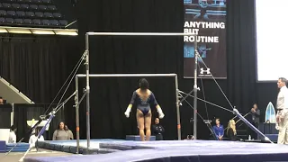 Margzetta Frazier 2019 Bars at Collegiate Challenge 9.925