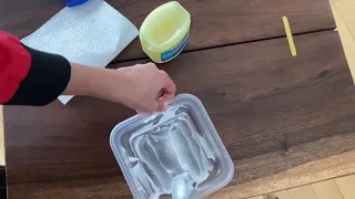 Petroleum Jelly Air Pollution Experiment