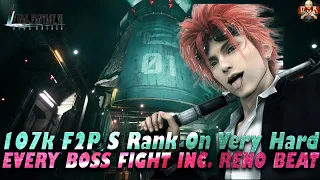 [FF7: Ever Crisis] - F2P 107k ALL boss kills in Mako Reactor 1 for High scores! Reno included!