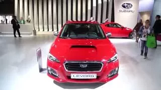 SUBARU LEVORG Walkaround  премьера парижский автосалон 2016 4k (Ultrahd)