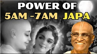 POWER OF MORNING JAPA (5AM - 7AM  ) SADHNA  || HG Madhu Pandit Dasa || Jivjaago Media #iskcon