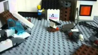 Lego zombie movie Virus 7G7 part 1