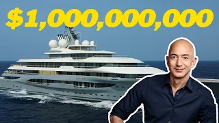 Bezo's Personal Billion Dollar Yacht Club.