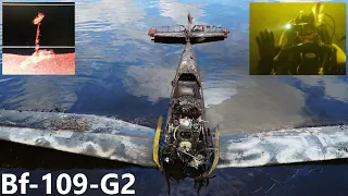 Bf-109-G2 Recovery From The Lake In Russia. Подъем Ме-109 из озера. 2018. FULL VIDEO.