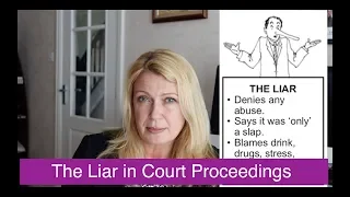 The Liar in Court Proceedings