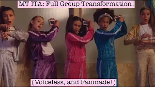 Idol x Warrior Miracle Tunes Italia| Full Group Transformation! (Voiceless, and Fanmade, 5 Girl Ver)