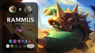 Rammus Top vs Camille - KR Master Patch 13.16