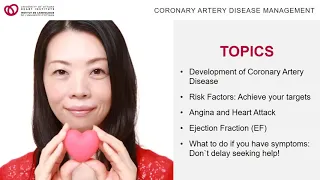 HeartWise Webinar: Coronary Artery Disease, Recovery After Heart Attack and Life-Long Management