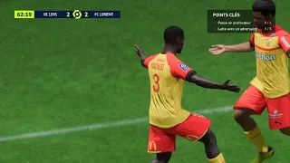 FIFA 23 ligue 1 UBER EATS avec Lens party 3