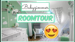 ROOMTOUR BABYZIMMER|ein Traum in mint|DIY Ideen| SabsisMädchenkram♡