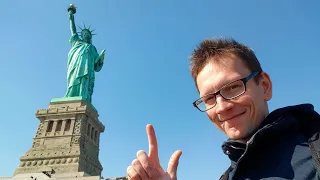 У меня отобрали камеру. Нью Йорк. Статуя Свободы.