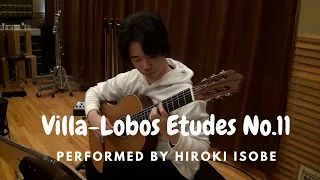 Heitor Villa-Lobos Etudes No.11performed by Hiroki Isobe