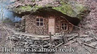 A house under a stone with your own hands. Part 2