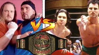 PUBLIC ENEMY VS FBI ECW WORLD TAG TEAM CHAMPIONSHIP MATCH