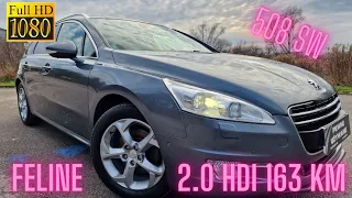 ✅️PREZENTACJA PEUGEOT 508 SW FELINE 2.0 HDI 163 KM XENON @pewneafcars