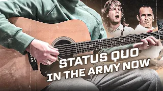 💥Status Quo - In the army now💥на гитаре