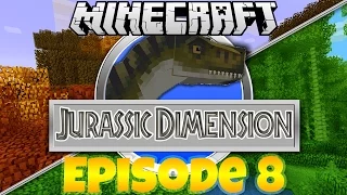 Minecraft Jurassic Dimension Modded Roleplay - Episode 8 - A Failed Attempt (Rexxit Modpack)