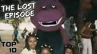 Top 10 Scary Barney Lost Episodes