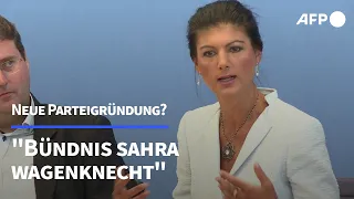 Sahra Wagenknecht will offenbar Parteigründung verkünden | AFP