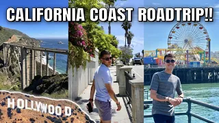 We Drove from San Francisco to Los Angeles! VLOG (Pacific Coast Highway California Roadtrip)