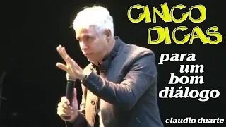 Cinco dicas pra um bom diálogo no casamento  CLAUDIO DUARTE