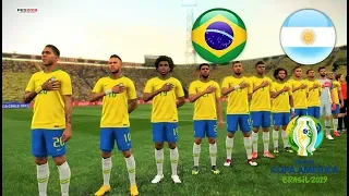 PES 2019 | Copa America Final | Brazil vs Argentina | Penalty Shootout