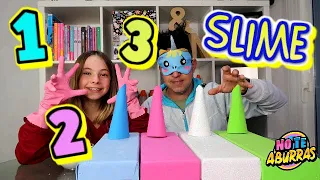 1 2 3 SLIME  Un Dos Tres SLIME con DENIA del canal de SuperGuay