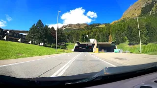 The world famous gotthard tunnel (17 km ) driving experience - Full video