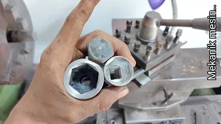 How to make hexagon hole in a socket wrenches