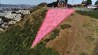 Pink Triangle, Symbol of SF Pride, Rises Again Above the City