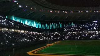 Лазерное шоу перед матчем Краснодар-Зенит 30.10.2022