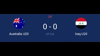 AUSTRALIA U20 VS IRAQ U20 LIVE