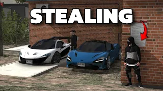 Stealing MCLAREN SUPERCAR from CAR MEET EVENT sa CPM RP..