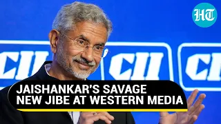 Jaishankar Jabs Western Media For Criticising India: 'International Khan Market Gang' | Watch