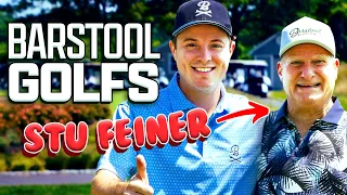 Stu Feiner Plays Golf For The First Time in 40 YEARS! | Barstool Golfs