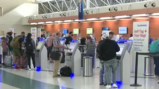 Southwest Airlines flight cancellations continue into Monday