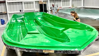 Shallow Sport Boats Factory Tour! (How a boat is built)