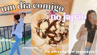 vlog no Japão🍵| almoço com japonesas,pintei meu cabelo,comendo na praia :))